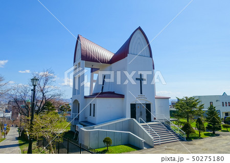 聖ヨハネ教会とチャチャ登り(函館元町) 聖ヨハネ教会とチャチャ登り(函館元町) 50275180