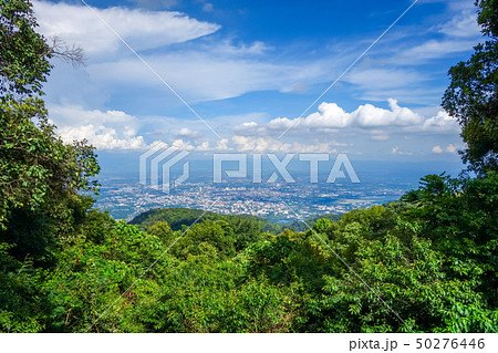 Chiang Mai, mountains and jungle landscape, 50276446