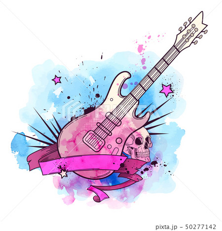『classical guitar』蜜蝋画　イラスト　インテリア　絵画　ギター classical guitar』蜜蝋画 イラスト インテリア 絵画 ギター