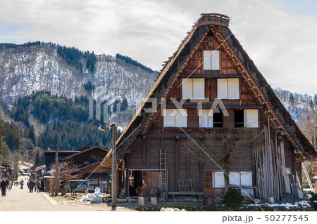 白川街道（本通り） 合掌造り集落 50277545