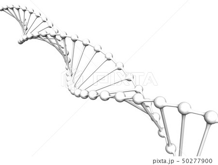 Dna 二重らせん 3dイラストレーションのイラスト素材