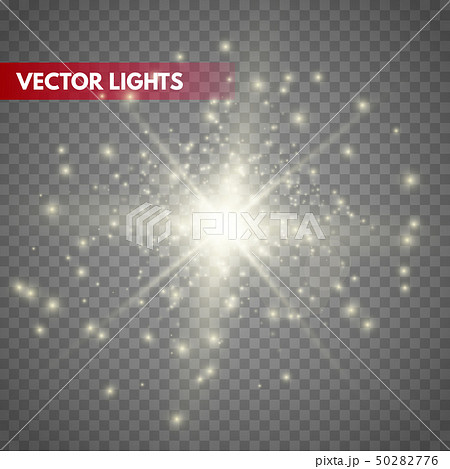 Glow light effect.Sparkle dust.  50282776