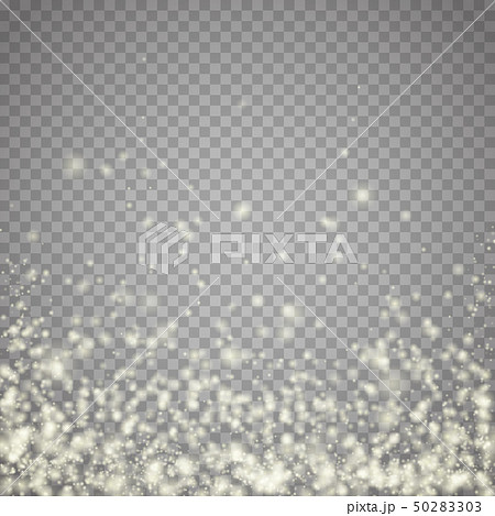Glow light effect. Sparkle dust.  50283303