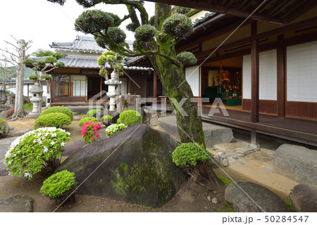 旧来住家住宅　母屋　離れ　庭園 50284547