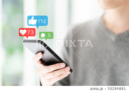 スマートフォン　通知 50284881