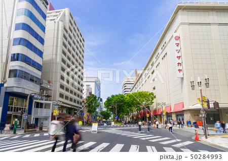 名古屋市中区　栄　大津通 松坂屋　名古屋店　南大津通歩行者天国 50284993