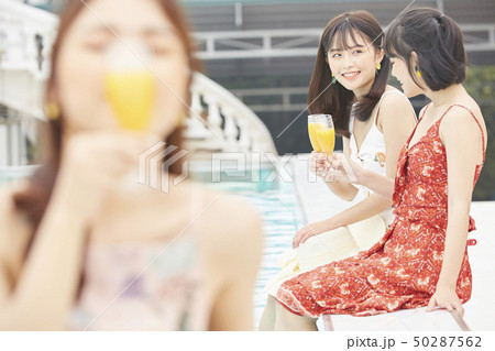 女性 女子旅 リゾート 女性 女子旅 リゾート 50287562