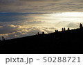 富士山頂の雲海 50288721