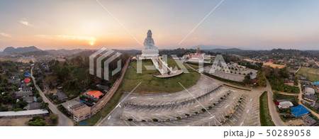 Wat Huay Pla Kang temple with Guanyin and church Wat Huay Pla Kang temple with Guanyin and church 50289058