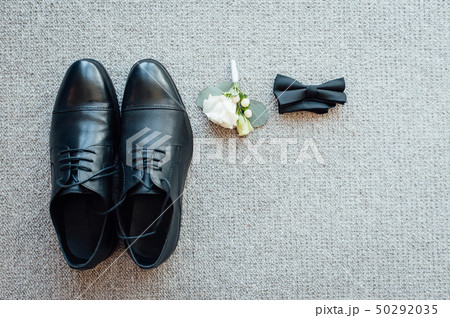 groom set clothes. Watch, shoes, bow tie groom set clothes. Watch, shoes, bow tie 50292035