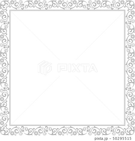 Decorative frame Elegant element for design in 50295515