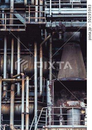 abanded Industrial building factory. Look from outside abanded Industrial building factory. Look from outside 50295983