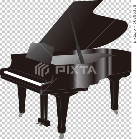 ピアノ（グランドピアノ）ベクター 50296358