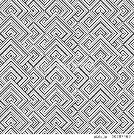Monochrome seamless pattern. 50297469