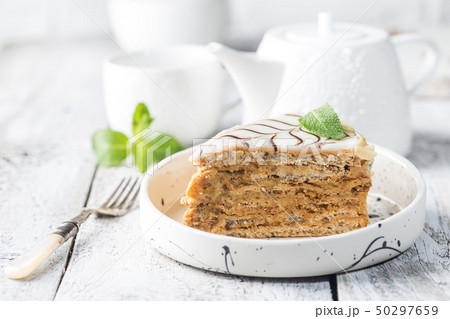 Hungarian Esterhazy cake 50297659