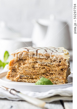 Hungarian Esterhazy cake 50297704