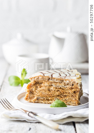 Hungarian Esterhazy cake 50297706