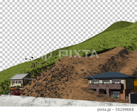 崖崩れ 崖崩れ 50299668