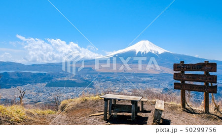 杓子山山頂から望む富士山 杓子山山頂から望む富士山 50299756