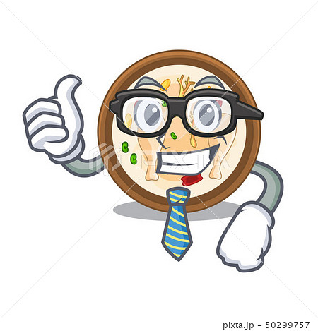 Businessman samgyetang isolated with in the mascot Businessman samgyetang isolated with in the mascot 50299757