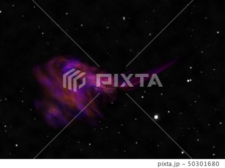 Star field in space and a nebulae. 3D rendering Star field in space and a nebulae. 3D rendering 50301680