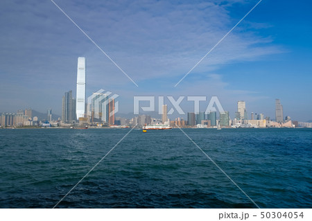 香港 世界貿易センター(環球貿易広場) ビクトリアハーバー 香港 世界貿易センター(環球貿易広場) ビクトリアハーバー 50304054