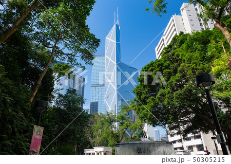 香港 高層ビル群 中国銀行タワー 香港 高層ビル群 中国銀行タワー 50305215