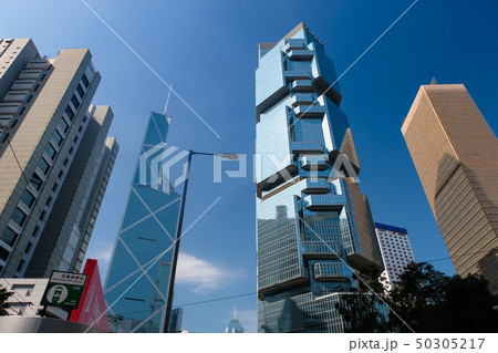 香港 中環・金鐘 高層ビル群 香港 中環・金鐘 高層ビル群 50305217