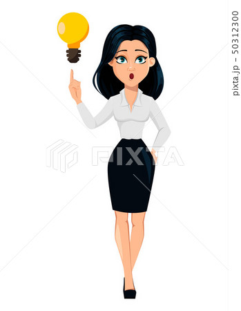 Concept of modern young business woman 50312300