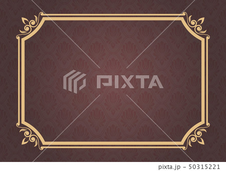 decorative frame in vintage style decorative frame in vintage style 50315221