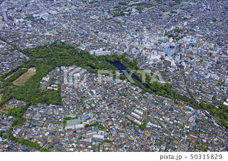 吉祥寺周辺/郊外の住宅地、空撮 吉祥寺周辺/郊外の住宅地、空撮 50315829