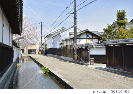 【滋賀県　東近江市】五箇荘金堂の町並み 50316400