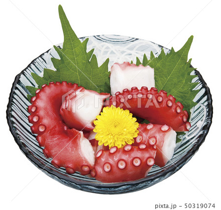 たこ刺身02(切抜きパス付) たこ刺身02(切抜きパス付) 50319074