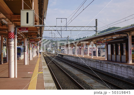 Architecture of a rural train station 50319845
