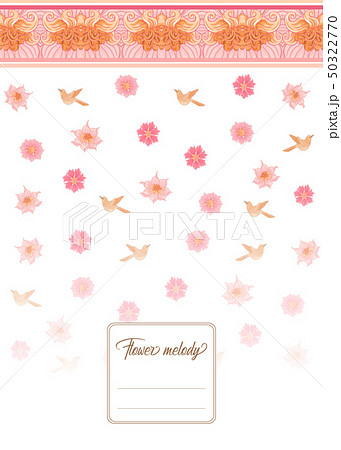 Floral pattern, background Floral pattern, background 50322770