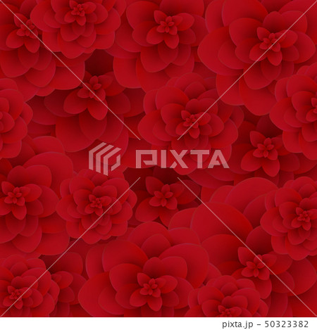 Seamless Wallpaper Pattern Red Roses  50323382