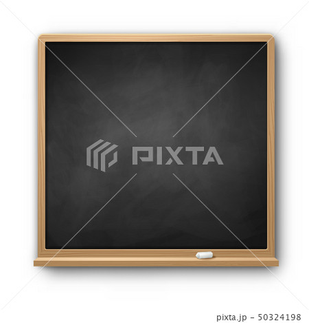 Vector illustration of square chalkboard 50324198