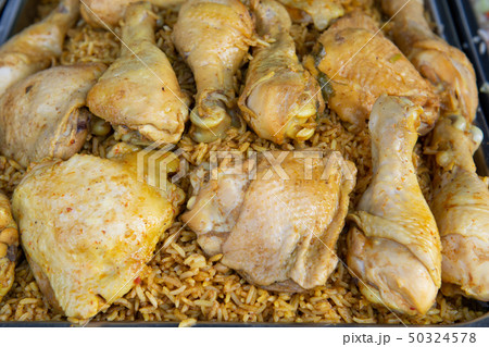 Braised chicken meat, halal Muslim food Braised chicken meat, halal Muslim food 50324578