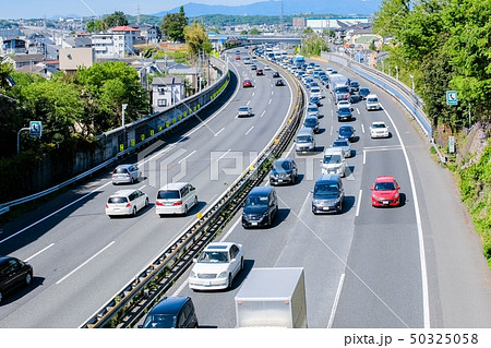 高速道路の渋滞 50325058