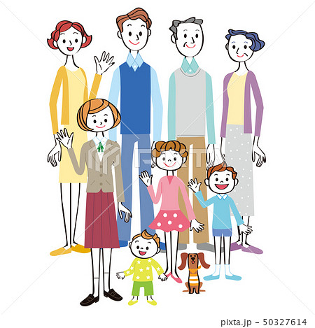 三世代家族集合 50327614