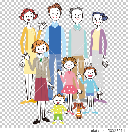 三世代家族集合 50327614