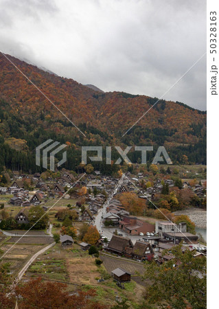 白川郷　紅葉 50328163