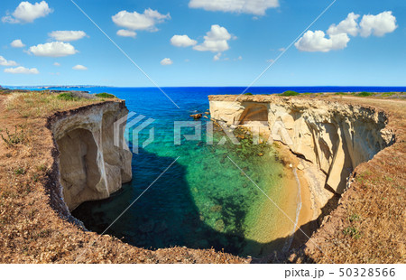 Sicily summer sea coast panorama, Italy 50328566