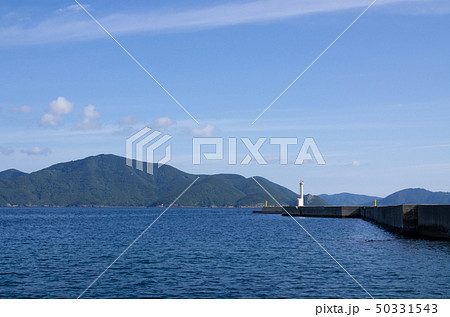 隠岐知夫里島の来居港からの眺め 50331543