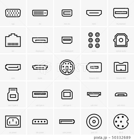 Interface icons 50332689
