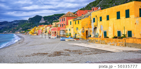 Colorful fisherman's houses, Varigotti, Italy Colorful fisherman's houses, Varigotti, Italy 50335777