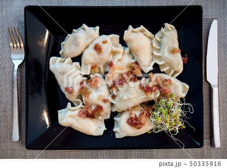 Traditional polish Pierogi stuffed dumplings Traditional polish Pierogi stuffed dumplings 50335916