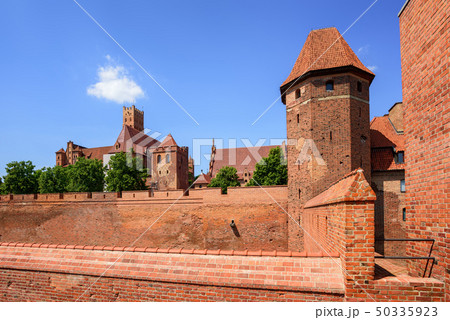 The teutonic Knights castle in Malbork, Poland The teutonic Knights castle in Malbork, Poland 50335923