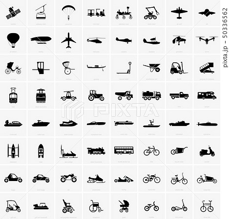 Transport icons 50336562