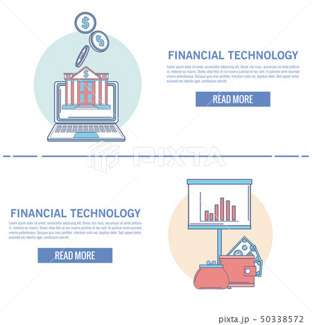 Financial technology infographic Financial technology infographic 50338572